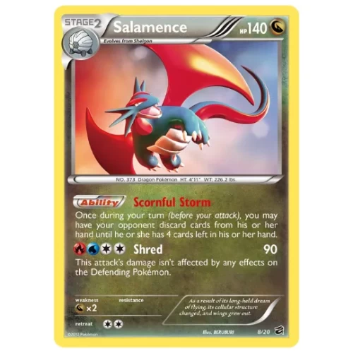 Salamence - 8/20 (Cosmos Holo)